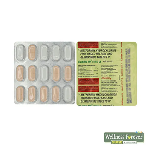 GLISEN-MF FORTE 2MG 15TAB
