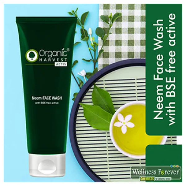 ORGANIC HARVEST NEEM FACEWASH - 100ML
