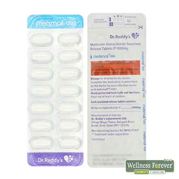 METSMALL 1000MG 14TAB