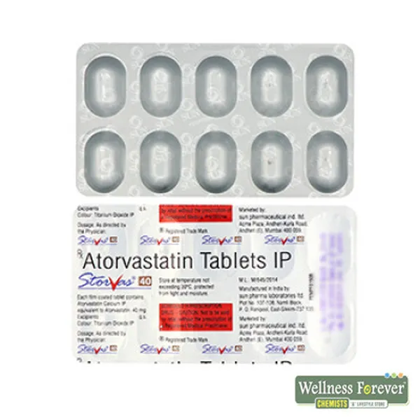 STORVAS 40MG 10TAB