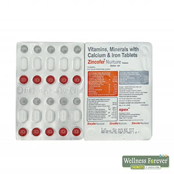ZINCOFER-NURTURE 30TAB
