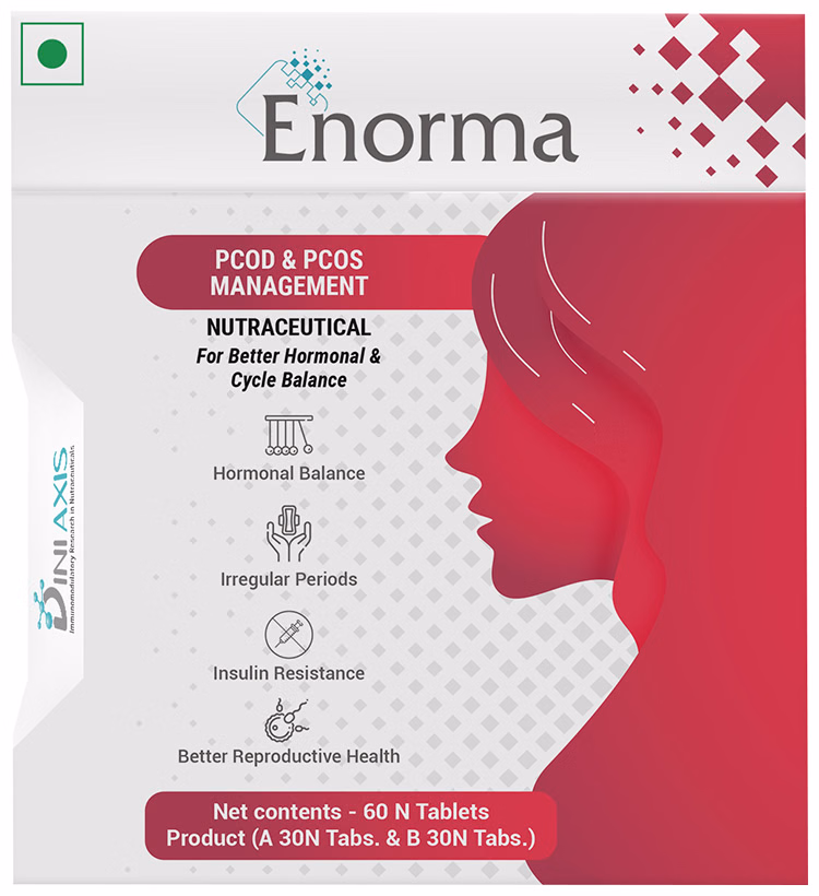 Enorma PCOD & PCOS Management Nutraceutical Tablet (30 Each)
