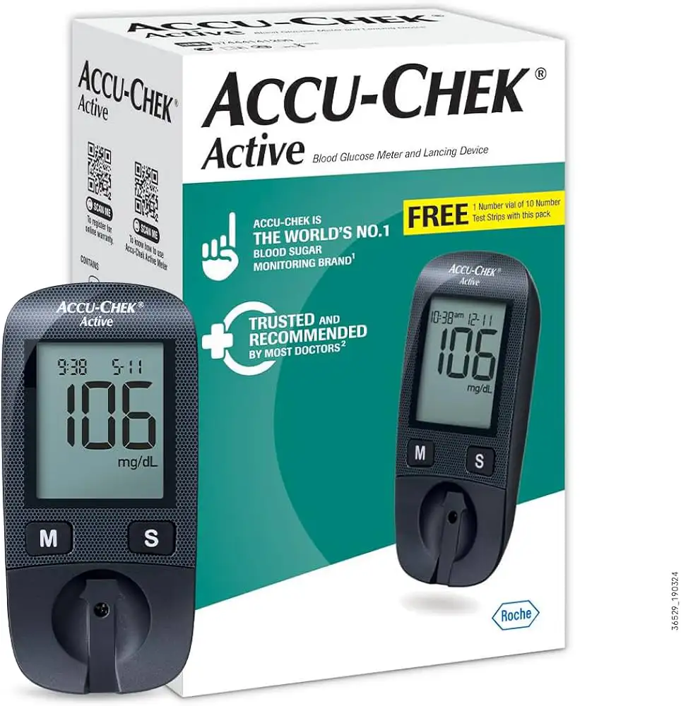 ACCUCHEK ACTIVE SUGAR MACHINE 1*1