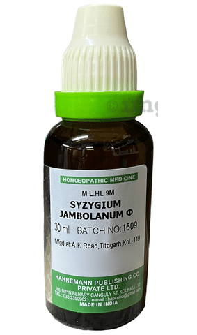 Hapco Syzygium Jambolanum  Q Mother Tincture