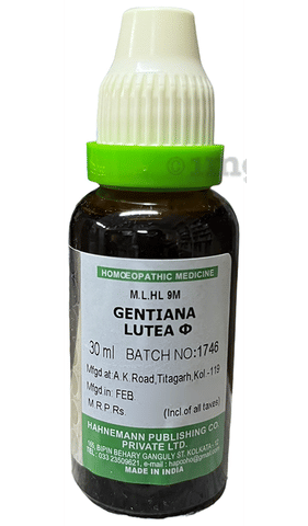 Hapco Gentiana Lutea  Mother Tincture Q