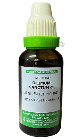 Hapco Ocimum Sanctum  Q Mother Tincture