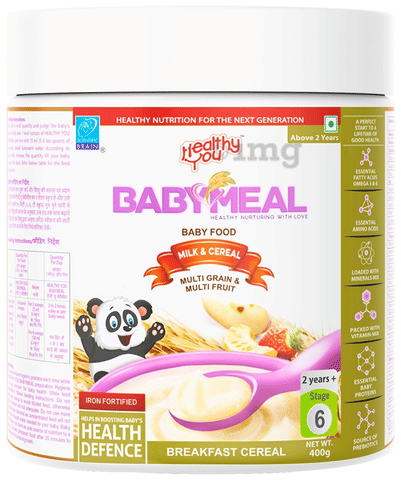 Healthy You 2+ Years Babymeal Milk &amp; Cereal Multi Grain &amp; Multi Fruit