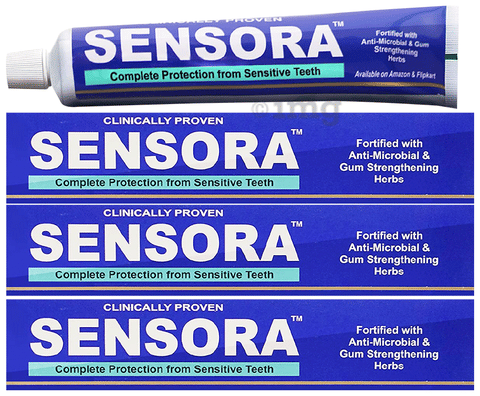 Sensora Herbal Sensitivity Relief Toothpaste (300gm Each)