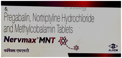 Nervmax MNT 75mg/10mg/1500mcg Tablet