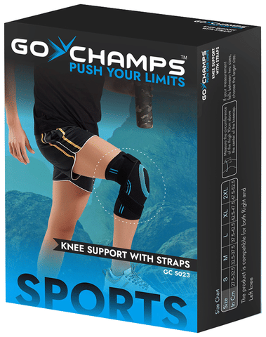 Go Champs GC5023 Knee Support with Straps Large