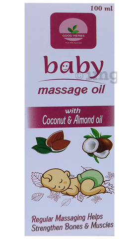 Good Herbs Coconut &amp; Almond Baby Massage Oil