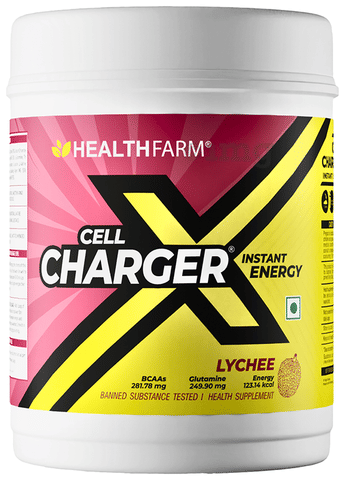 Healthfarm Cell Charger Instant Energy Drink Powder Lychee
