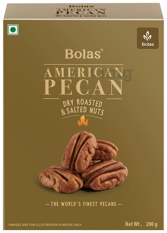 Bolas American Pecan Nuts Dry Roasted &amp; Salted