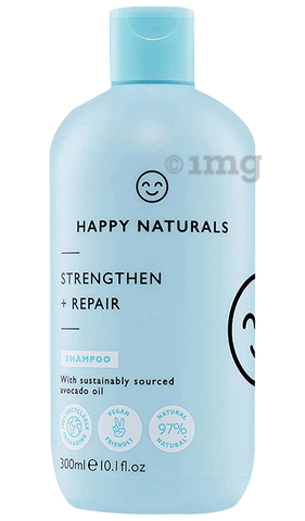 Happy Naturals Strengthen +Repair Shampoo