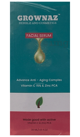Grownaz Herbal &amp; Cosmetics Facial Serum Advanced Anti Aging