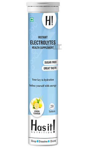 Has It Electrolytes Tablet Lemon Sugar Free