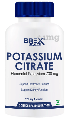 Brexhealth Potassium Citrate Veg Capsule