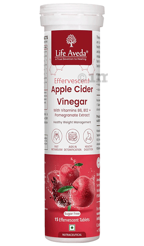 Life Aveda Apple Cider Vinegar Effervescent Tablet Sugar Free