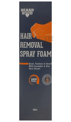 Beardhood Hair Removal Spray Foam Spray