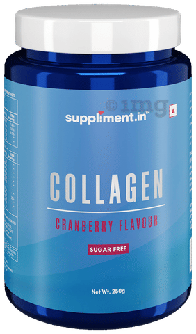 HealthAid Collagen Powder Cranberry Sugar Free