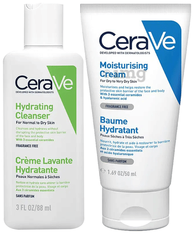 Cerave Daily Routine for Normal to Dry Skin