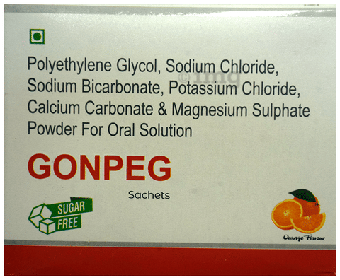 Gonpeg Sachet Orange Sugar Free