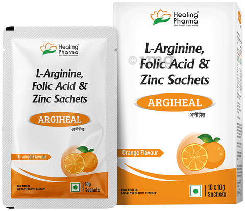 Healing Pharma Argiheal Sachet (10gm Each) Orange