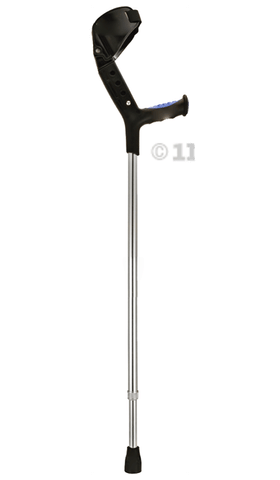 Ambygo Aluminium Elbow Crutch Silver Anodising