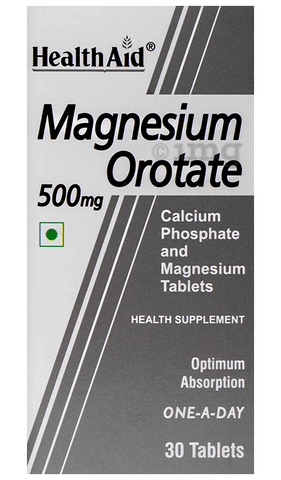 HealthAid Magnesium Orotate 500 mg  Tablet