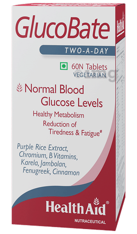 HealthAid Glucobate Vegetarian Tablet
