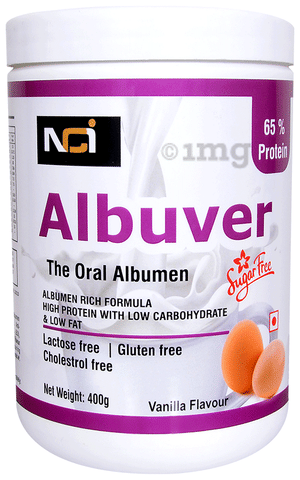 Albuver The Oral Albumen Sugar Free Vanilla