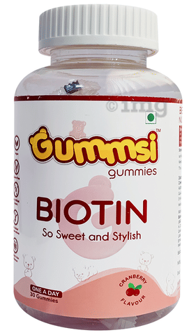 Gummsi Biotin Gummies Cranberry