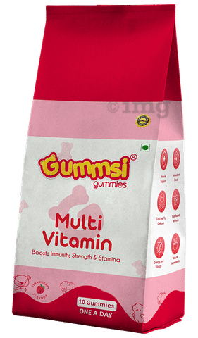 Gummsi Multivitamin Gummies Gummy Strawberry