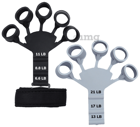 HealthAndYoga Strength Training Finger Exerciser-6 Adjustable Levels