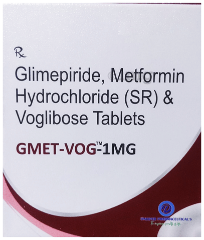 Gmet-Vog 1MG Tablet SR