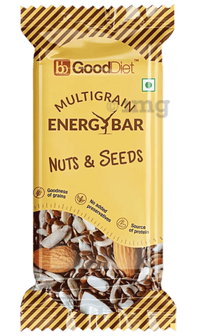 GoodDiet Nuts &amp; Seeds Multigrain Energy  Bar