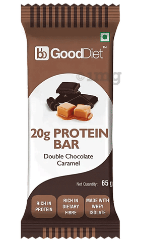 GoodDiet Double Chocolate Caramel Protein  Bar