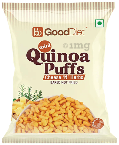 GoodDiet Quinoa Puffs Cheese and Herbs
