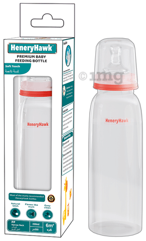 HeneryHawk Soft Touch Anti-Colic BPA Free Round Shoulder Slim Neck  Feeding Bottle