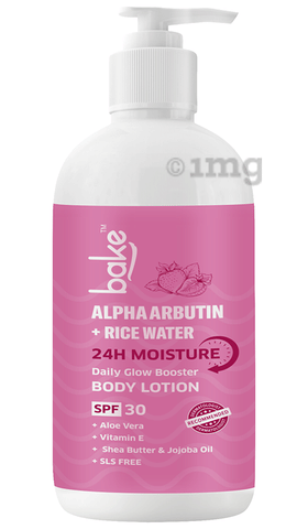 Bake Alpha Arbutin + Rice Water Body Lotion
