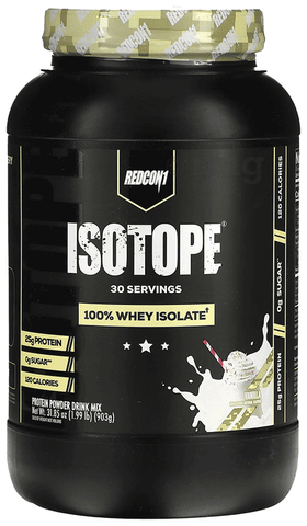 Redcon1 Isotope 100% Whey Isolate Powder Vanilla