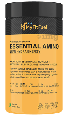 MyFitFuel Essential Amino Powder Bubblegum