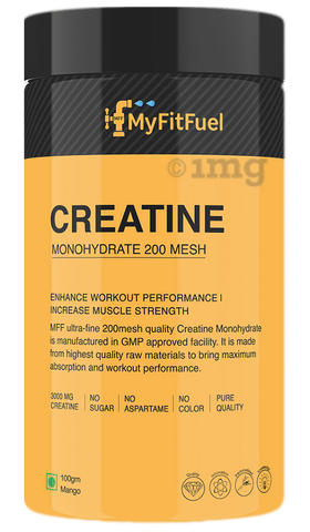 MyFitFuel Creatine Monohydrate 200 Mesh Powder Unflavored