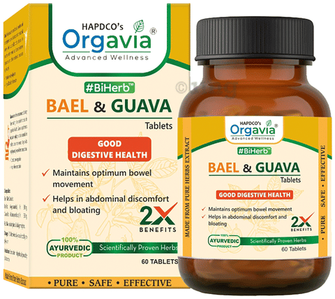 Orgavia Bael &amp; Guava Tablet