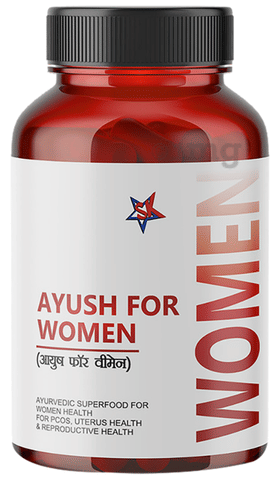 Sat Kartar Shopping Limited Ayush Capsule for Women | PCOS Treatment | Period Pain Relief | Menstrual Cramps Pain Relief |