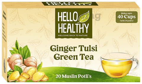 Hello Healthy  Lemon Green Tea Bag (1.5g Each)