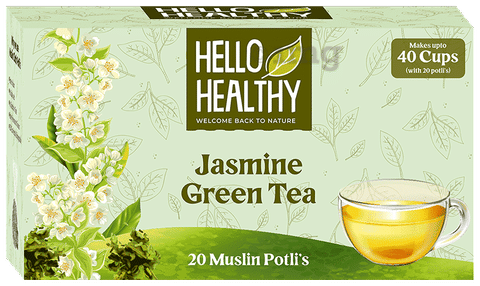 Hello Healthy Jasmine Green Tea Bag (2gm Each)