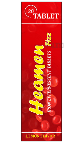 Heamen Fizz Effervescent Tablet Lemon