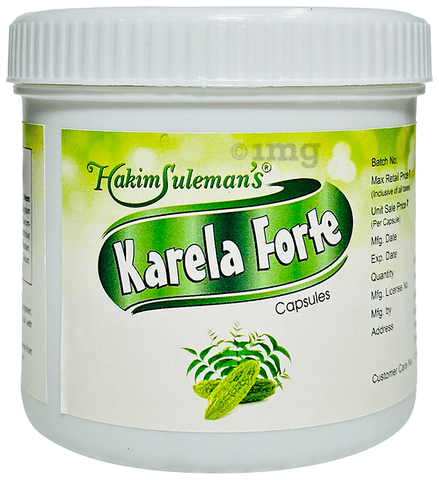 Hakim Suleman's Karela Forte Capsule