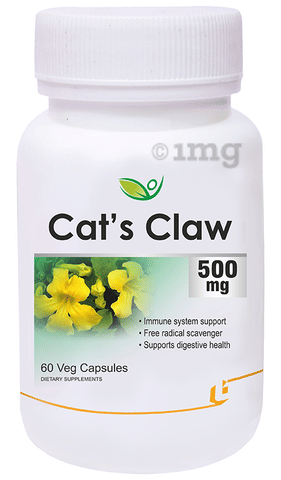 Biotrex Cat's Claw 500mg Veg Capsule